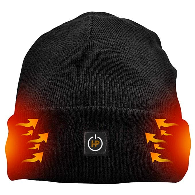 Nouveau bonnet chauffant électrique chaud, casquette chauffante électrique  rechargeable d'hiver